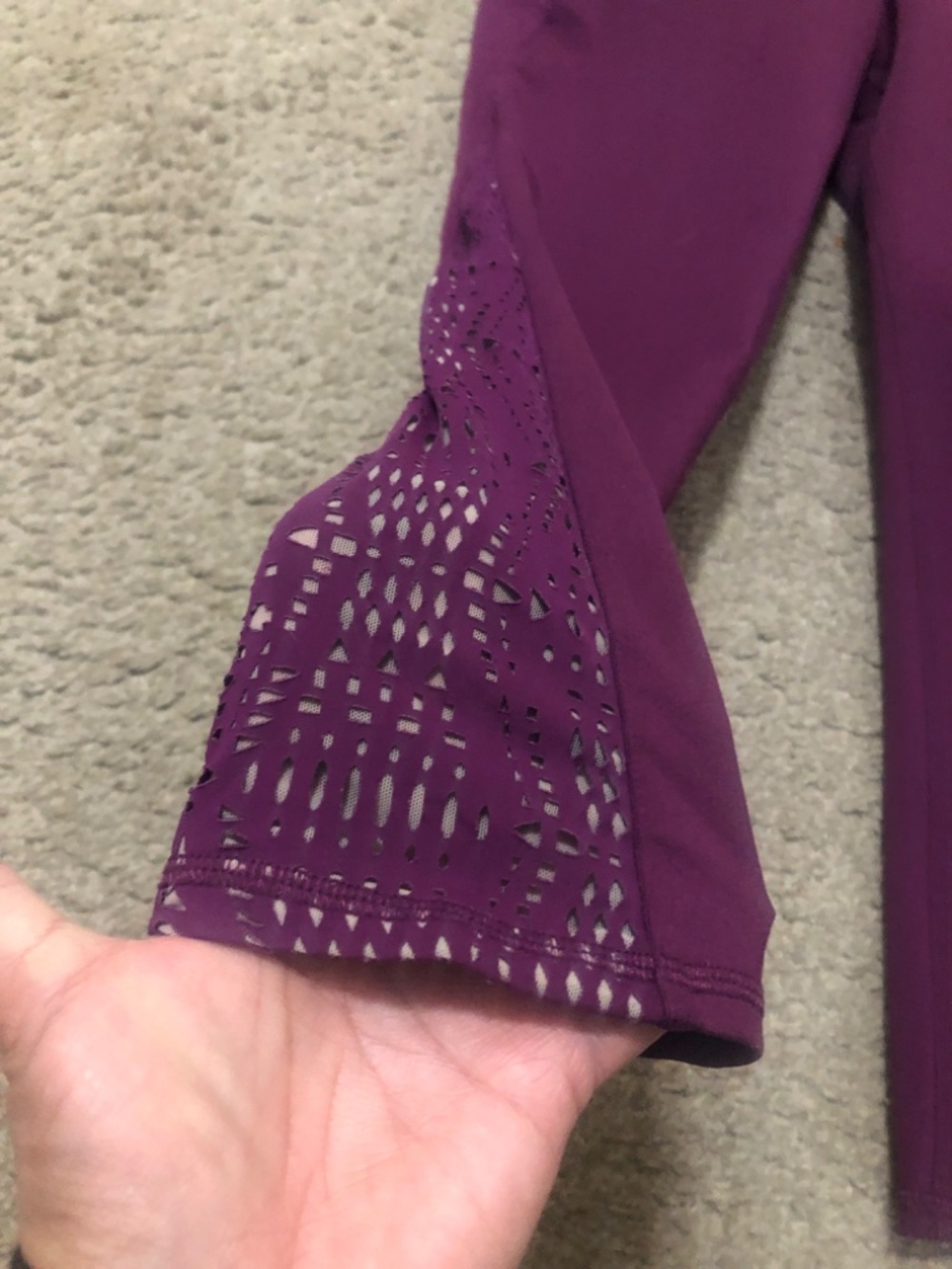 Alo yoga High Waisted Patina Yoga Capris Size Small - Picture 8 of 11